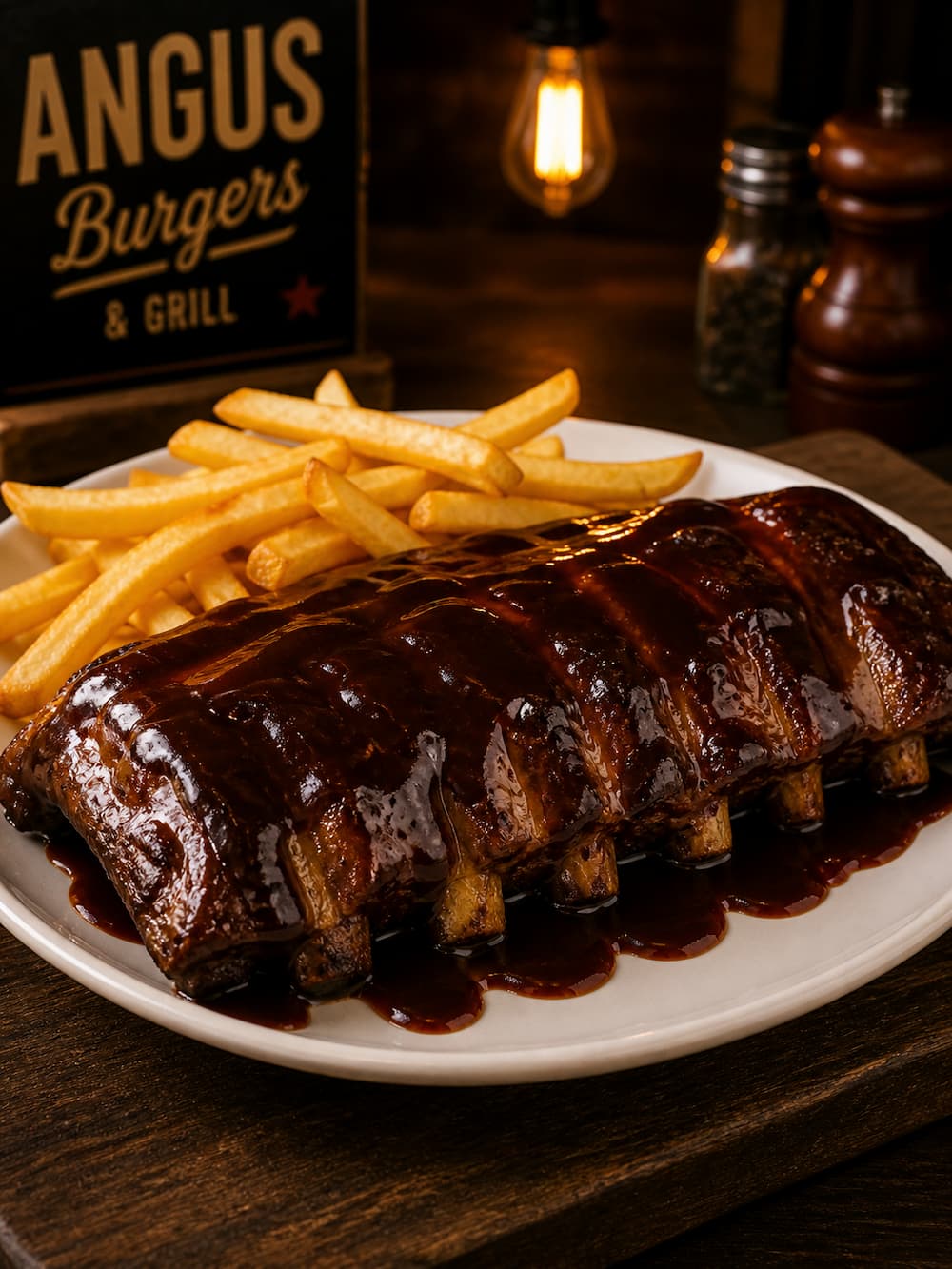 costillas BBQ en Madrid